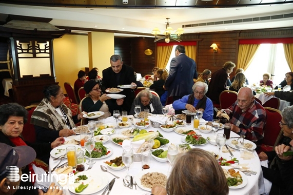 Hilton  Sin El Fil Social Event St Rita Elderly Lunch at Hilton Metropolitan Lebanon