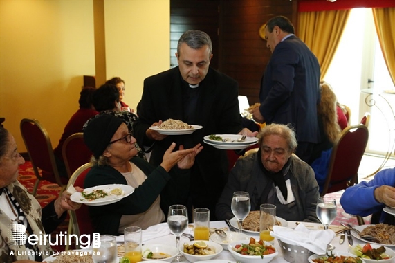 Hilton  Sin El Fil Social Event St Rita Elderly Lunch at Hilton Metropolitan Lebanon