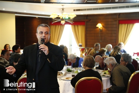 Hilton  Sin El Fil Social Event St Rita Elderly Lunch at Hilton Metropolitan Lebanon