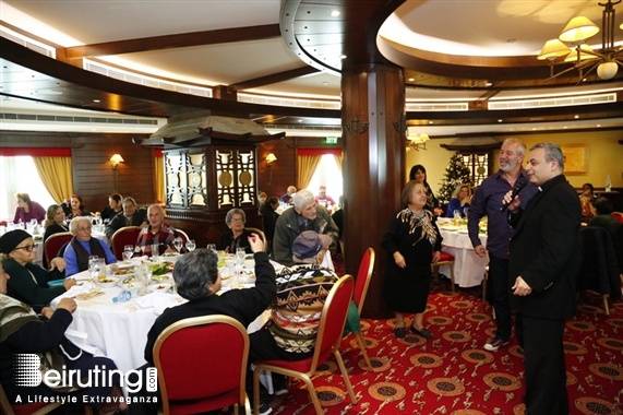 Hilton  Sin El Fil Social Event St Rita Elderly Lunch at Hilton Metropolitan Lebanon