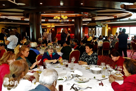 Hilton  Sin El Fil Social Event St Rita Elderly Lunch at Hilton Metropolitan Lebanon