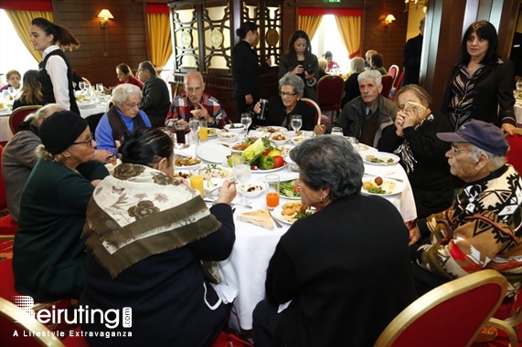 Hilton  Sin El Fil Social Event St Rita Elderly Lunch at Hilton Metropolitan Lebanon