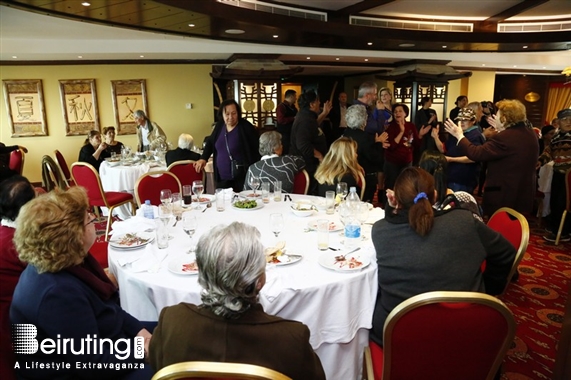 Hilton  Sin El Fil Social Event St Rita Elderly Lunch at Hilton Metropolitan Lebanon