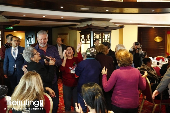 Hilton  Sin El Fil Social Event St Rita Elderly Lunch at Hilton Metropolitan Lebanon