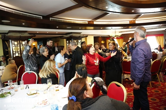 Hilton  Sin El Fil Social Event St Rita Elderly Lunch at Hilton Metropolitan Lebanon