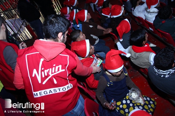 Virgin Megastore Beirut-Downtown Social Event EidLalKel Christmas for the Children event by Virgin Megastore Lebanon