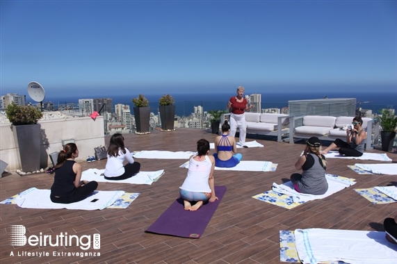 Staybridge Suites Beirut Beirut-Downtown Social Event Yoga By The Pool Lebanon