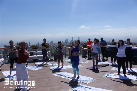 Staybridge Suites Beirut Beirut-Downtown Social Event Yoga By The Pool Lebanon