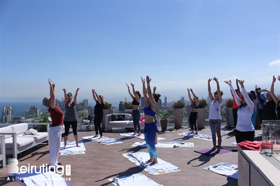 Staybridge Suites Beirut Beirut-Downtown Social Event Yoga By The Pool Lebanon