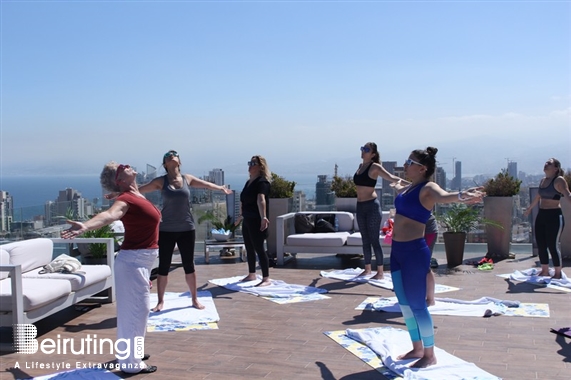 Staybridge Suites Beirut Beirut-Downtown Social Event Yoga By The Pool Lebanon