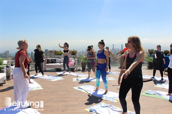 Staybridge Suites Beirut Beirut-Downtown Social Event Yoga By The Pool Lebanon