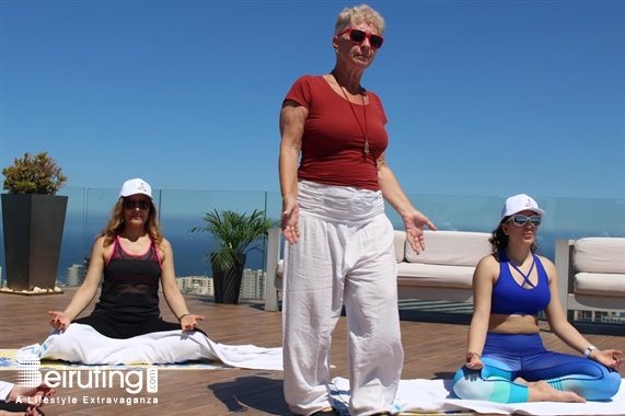 Staybridge Suites Beirut Beirut-Downtown Social Event Yoga By The Pool Lebanon