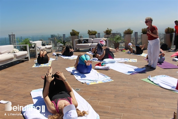 Staybridge Suites Beirut Beirut-Downtown Social Event Yoga By The Pool Lebanon