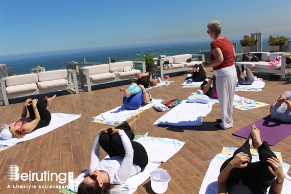 Staybridge Suites Beirut Beirut-Downtown Social Event Yoga By The Pool Lebanon