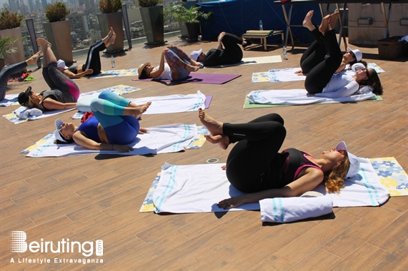 Staybridge Suites Beirut Beirut-Downtown Social Event Yoga By The Pool Lebanon