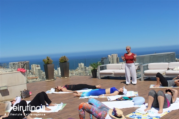 Staybridge Suites Beirut Beirut-Downtown Social Event Yoga By The Pool Lebanon