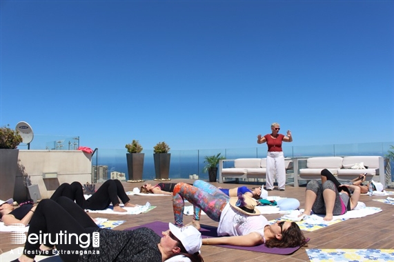 Staybridge Suites Beirut Beirut-Downtown Social Event Yoga By The Pool Lebanon