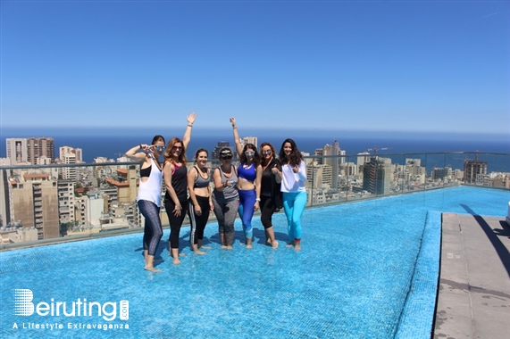 Staybridge Suites Beirut Beirut-Downtown Social Event Yoga By The Pool Lebanon