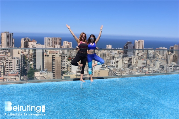 Staybridge Suites Beirut Beirut-Downtown Social Event Yoga By The Pool Lebanon