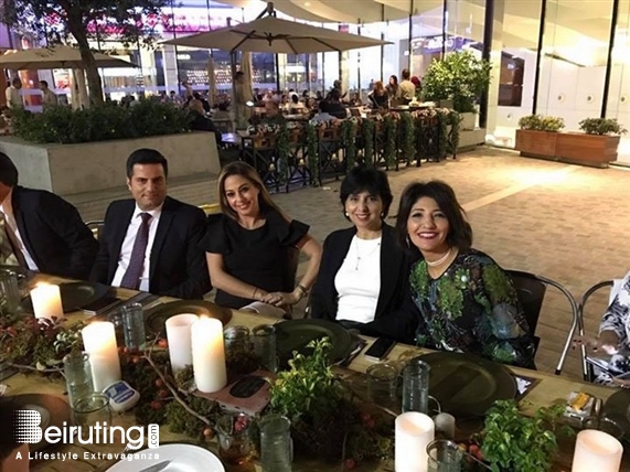 City Centre Beirut Beirut Suburb Social Event Gourmet Dinner by Chef Maxime Le Van Lebanon