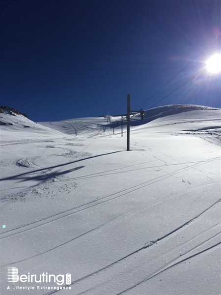 Mzaar Intercontinental Mzaar,Kfardebian Outdoor First Snow pictures at Mzaar Lebanon