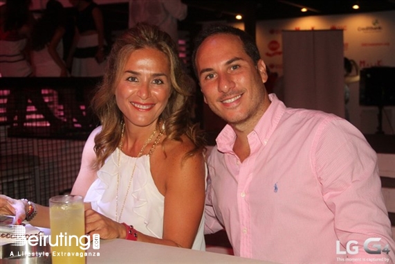 White  Beirut Suburb Social Event Donner Sang Compter Fundraising at White Lebanon