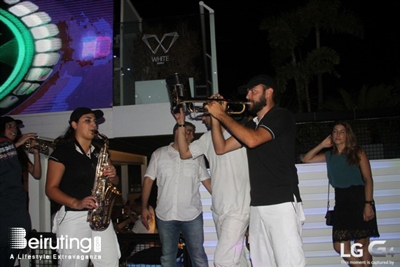 White  Beirut Suburb Social Event Donner Sang Compter Fundraising at White Lebanon