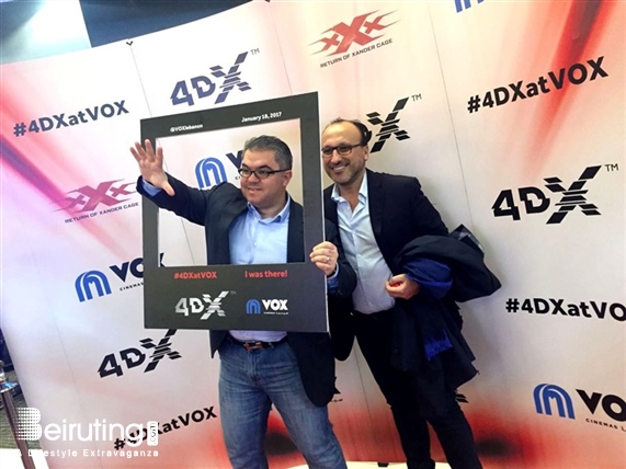 City Centre Beirut Beirut Suburb Social Event VOX Cinemas launching of 4DX Lebanon