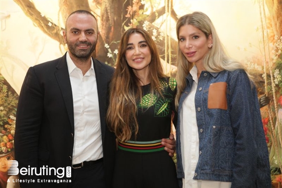 Social Event Layal Khawly Alone but not Lonely solo Exhibition event Lebanon
