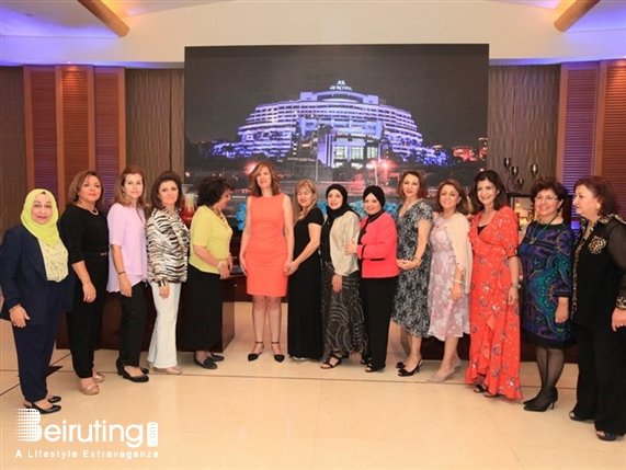 Le Royal Dbayeh Social Event Le Royal turns blue to celebrate the UN's 70th nniversary Lebanon