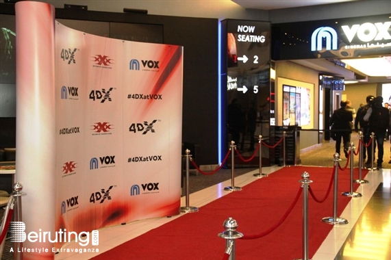 City Centre Beirut Beirut Suburb Social Event VOX Cinemas launching of 4DX Lebanon