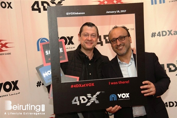 City Centre Beirut Beirut Suburb Social Event VOX Cinemas launching of 4DX Lebanon