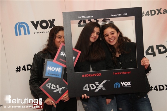 City Centre Beirut Beirut Suburb Social Event VOX Cinemas launching of 4DX Lebanon