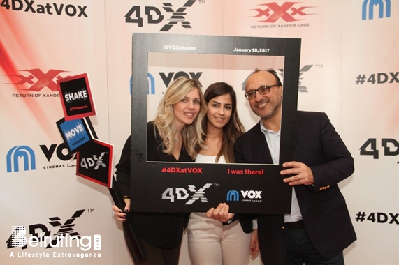 City Centre Beirut Beirut Suburb Social Event VOX Cinemas launching of 4DX Lebanon