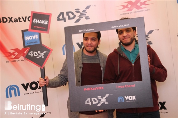 City Centre Beirut Beirut Suburb Social Event VOX Cinemas launching of 4DX Lebanon