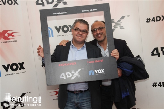 City Centre Beirut Beirut Suburb Social Event VOX Cinemas launching of 4DX Lebanon