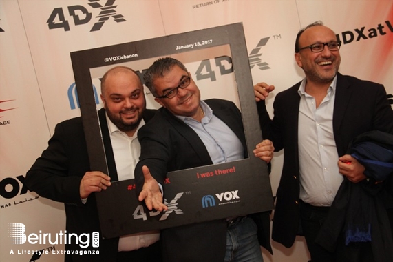 City Centre Beirut Beirut Suburb Social Event VOX Cinemas launching of 4DX Lebanon