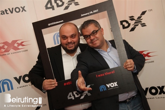 City Centre Beirut Beirut Suburb Social Event VOX Cinemas launching of 4DX Lebanon