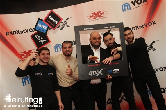 City Centre Beirut Beirut Suburb Social Event VOX Cinemas launching of 4DX Lebanon