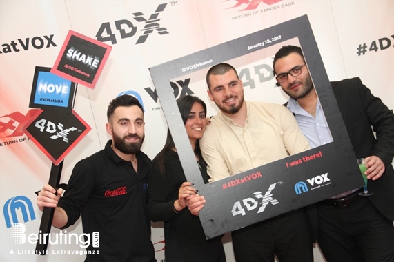 City Centre Beirut Beirut Suburb Social Event VOX Cinemas launching of 4DX Lebanon