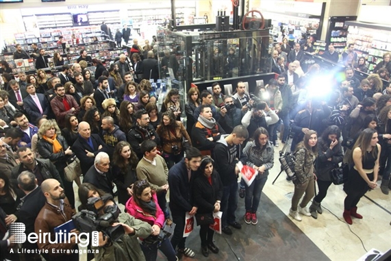 Virgin Megastore Beirut-Downtown Social Event Signing session of Shams w Qamar Lebanon