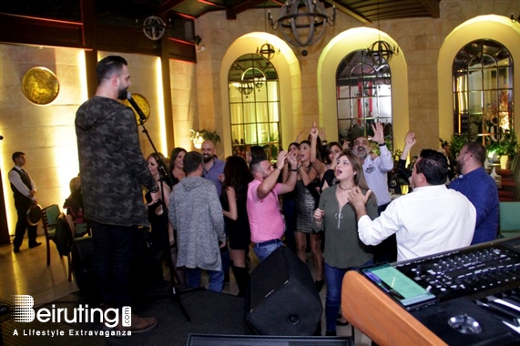 Activities Beirut Suburb Nightlife Charbel Khalil and the band at Byblos Garden Lebanon