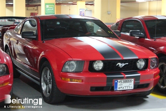 CityMall Beirut Suburb Social Event Mustang Tornado Need for Speed Avant Premiere  Lebanon