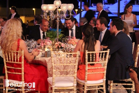 Saint George Yacht Club  Beirut-Downtown Social Event CCCL Fundraising Dinner Lebanon