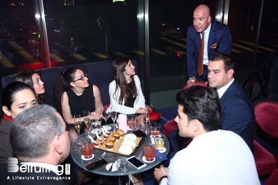 Bar ThreeSixty-Le Gray Beirut-Downtown Social Event Clefs d'Or Pinning Cocktail Reception Lebanon