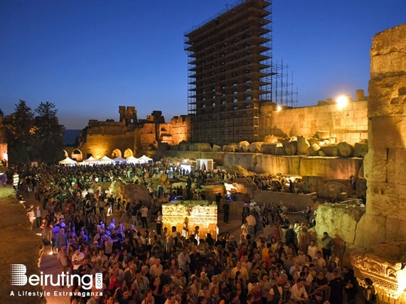 Baalback Festival Concert Ibrahim Maalouf at Baalbeck Festival Lebanon