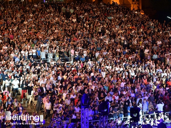 Baalback Festival Concert Ibrahim Maalouf at Baalbeck Festival Lebanon