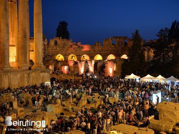 Baalback Festival Concert Ibrahim Maalouf at Baalbeck Festival Lebanon