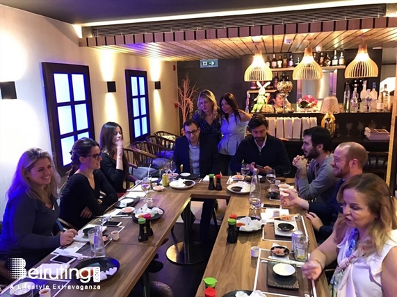 Ichigo Sushi lounge Jal el dib Social Event Ichigo celerates Mother's Day with media Lebanon