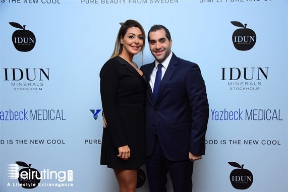 Eau De Vie-Phoenicia Beirut-Downtown Social Event Yazbeck Medical launch IDUN Minerals Stockholm Lebanon